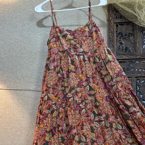 Floral Spaghetti Strap Dress